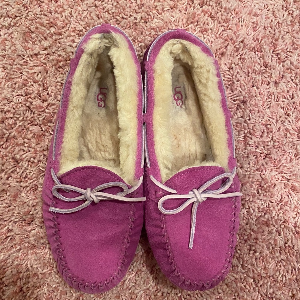 Fushia Ugg Moccasins